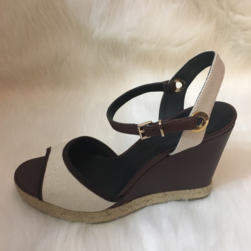 Emporio Armani Women Espadrilles Canvas Wedges